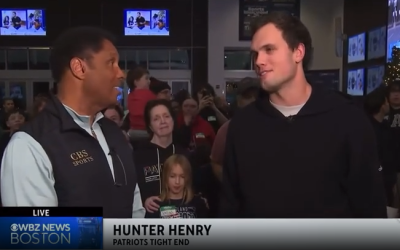 Hunter Henry Hosting Holiday Party for Foster Children from Massachusetts & Rhode Island